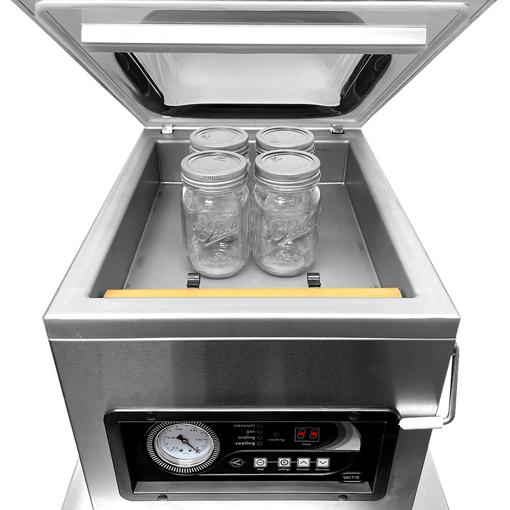 reg-mouth-16-oz-473-Mason-Jar-in-Vac110-edited-copy-(2024) JVR Vac110 - Chamber Vacuum Sealer
