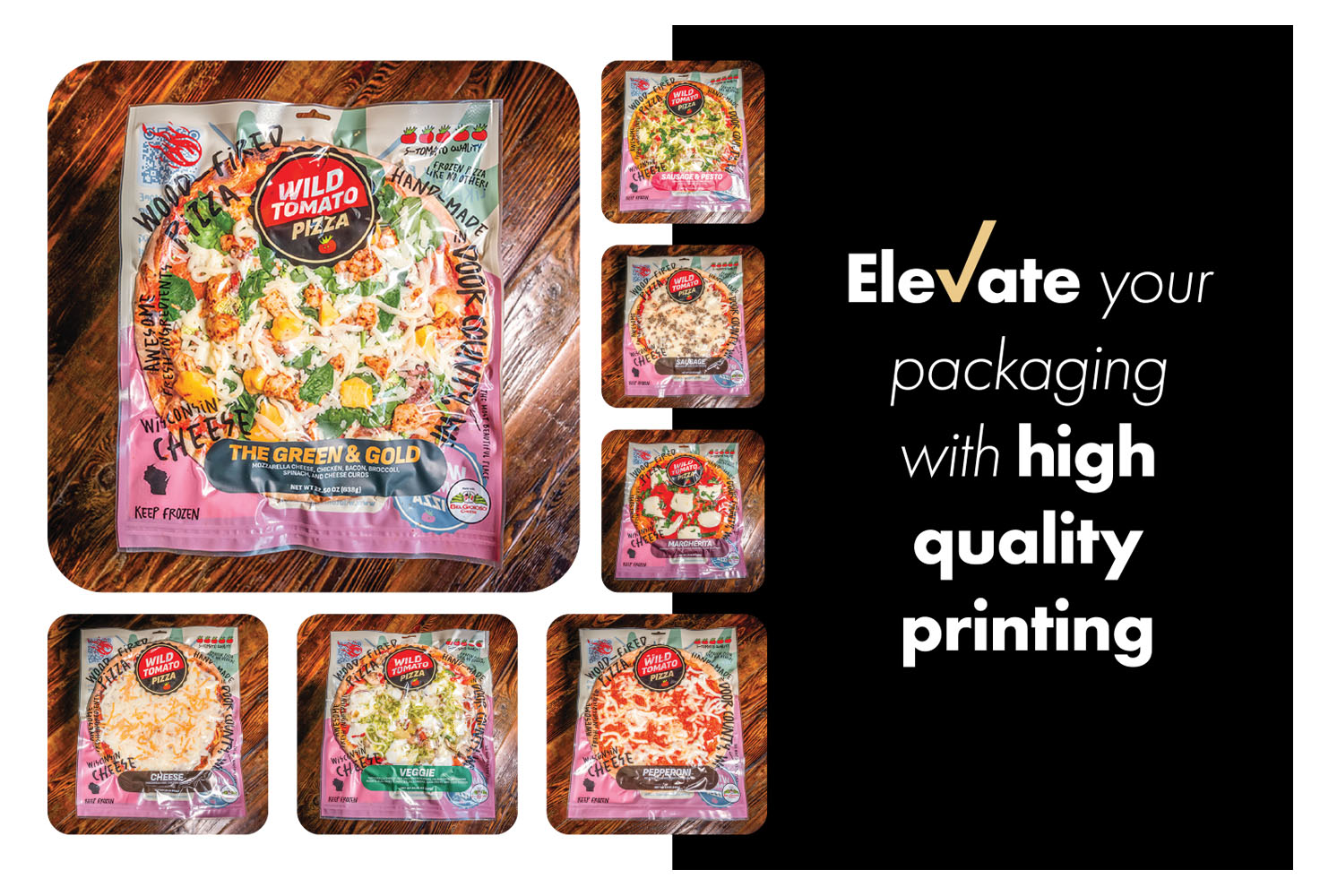 Custom Print Chamber Vacuum Pouches