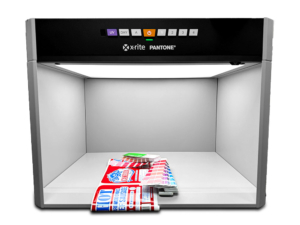 Custom Printed Film Light Booth Pantone check