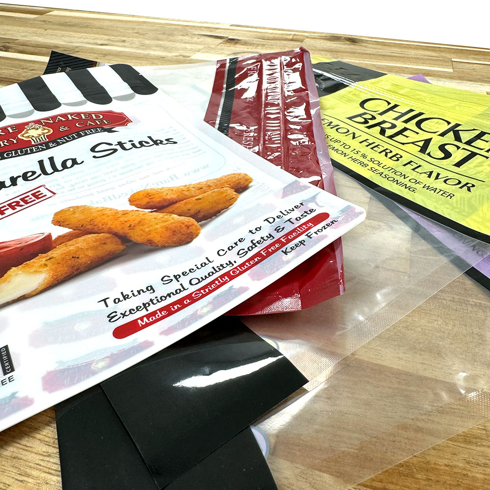 Zipper Pouch Samples - Custom Print VacPouch