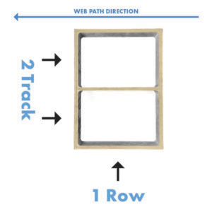 Track and Row Divider Set 2x1