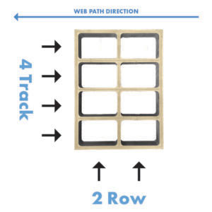 Track and Row Divider Set 4x2