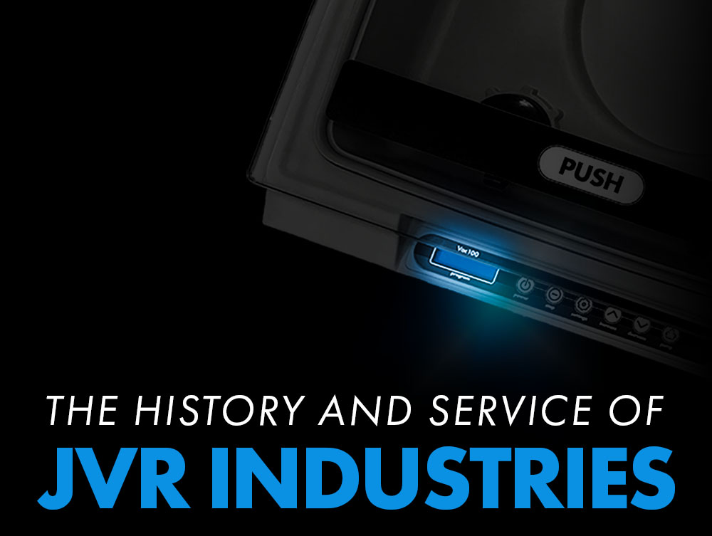 THE HISTORY AND SERVICE OF JVR INDUSTRIES - LATEST VIDEO TESTING AUG 24 History and Service of JVR Industries | Home
