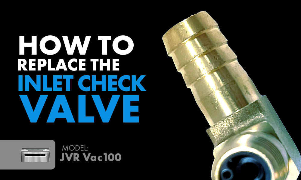 How to Replace the Inlet Check Valve